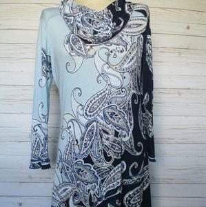 Parsley and Sage 🌿 Cowl Neck Dress Top